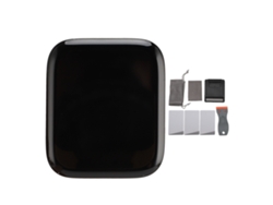Pantalla LCD adaptable con kit de herramientas para Apple Watch Series 5 SE de 44 mm/1,7 pulgadas