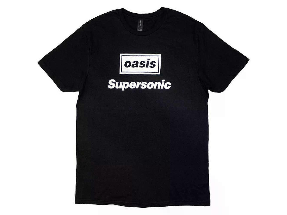 Oasis Supersonic Title T-shirt Classic Unisex Best Sellers Sizel