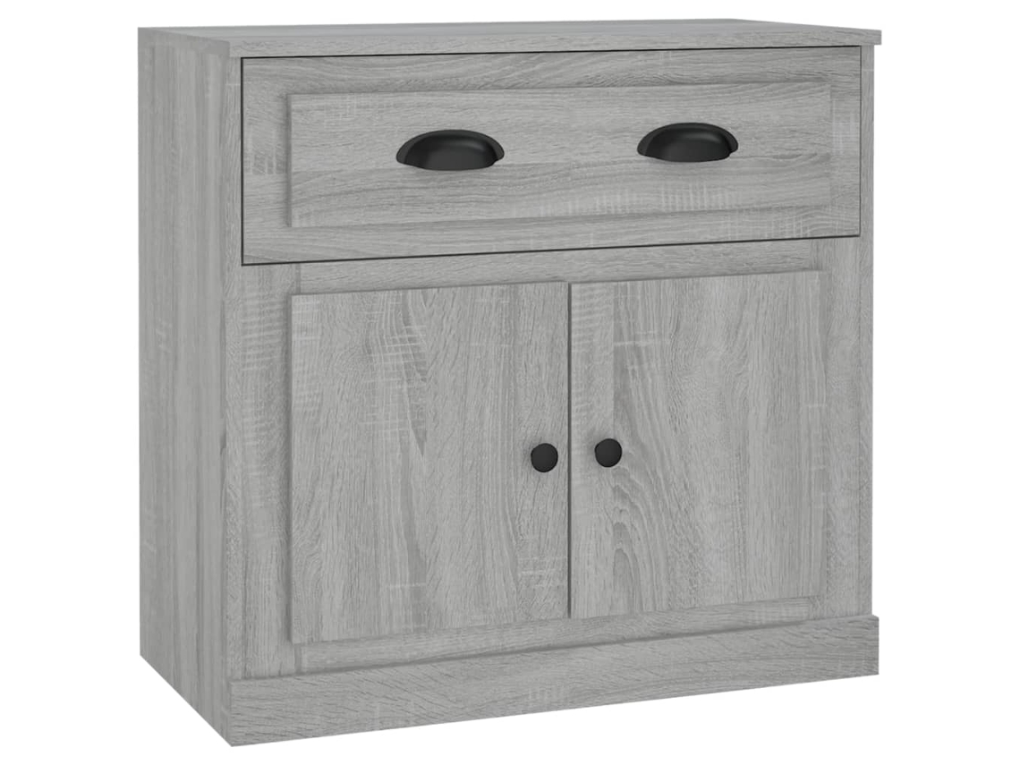 Aparador Sonoma MAISON EXCLUSIVE de madera gris (70 x 35,5 x 67,5 cm)
