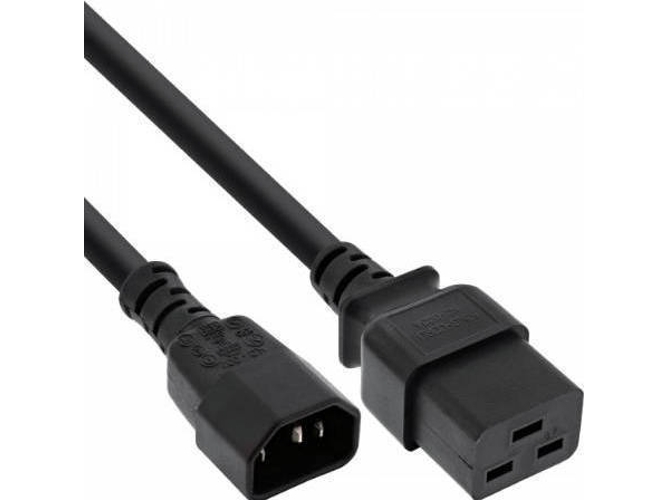 Cable de Alimentación INLINE (2 m - Negro)