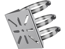 Soportes De Montaje De Postes Verticales Con Abrazaderas Ajustables,s A La Intemperie, Sistemas De Seguridad,