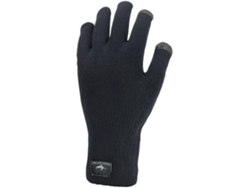 Guantes para Mujer SEALSKINZ All Weather Ultra Grip Wp Negro para Ciclismo (M)