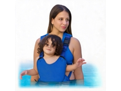 Portabebés Digitallab Para Agua Y Tierra Con Correas Ajustables, Asiento Ligero Para Piscina Y Playa - Azul
