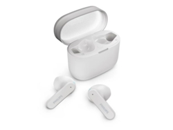 Auriculares Bluetooth True Wireless PHILIPS TAT2139WT (In Ear - Micrófono - Noise Cancelling - Blanco)