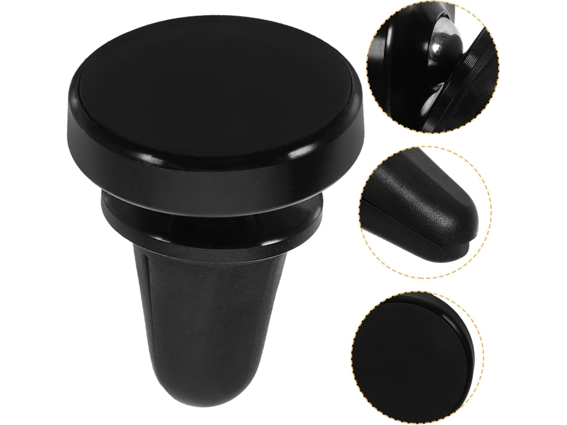 Juego De 2 Soportes Magnéticos Universales Para Teléfono Móvil Con Base De Goma.