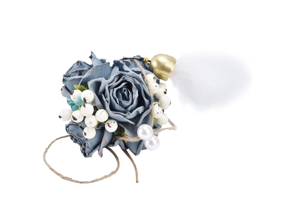 2026-bola De Flores Artificiales Simuladas Con Campanilla Y Pluma Herramienta De Fotografía Innovadora Para Decoración Hogar