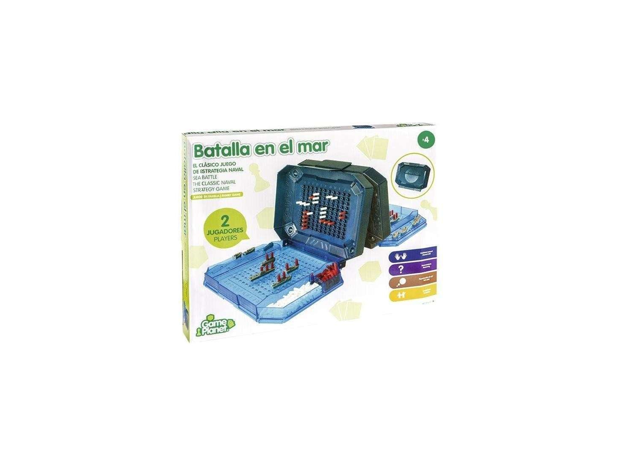 Batalla Naval GAME PLANET 8435301905396 (Edad Mínima: 4)