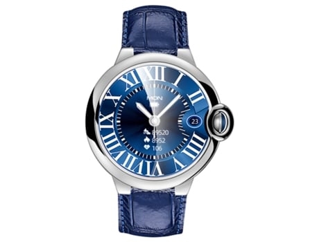 Smartwatches Mujeres Hombres Multifuncional BT Llamada Impermeable Smartwatch Fitness Deportes Relojes Negocios AUJEZON