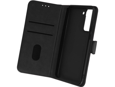 Funda Samsung Galaxy S21 FE AVIZAR con Tarjetero (Negro)
