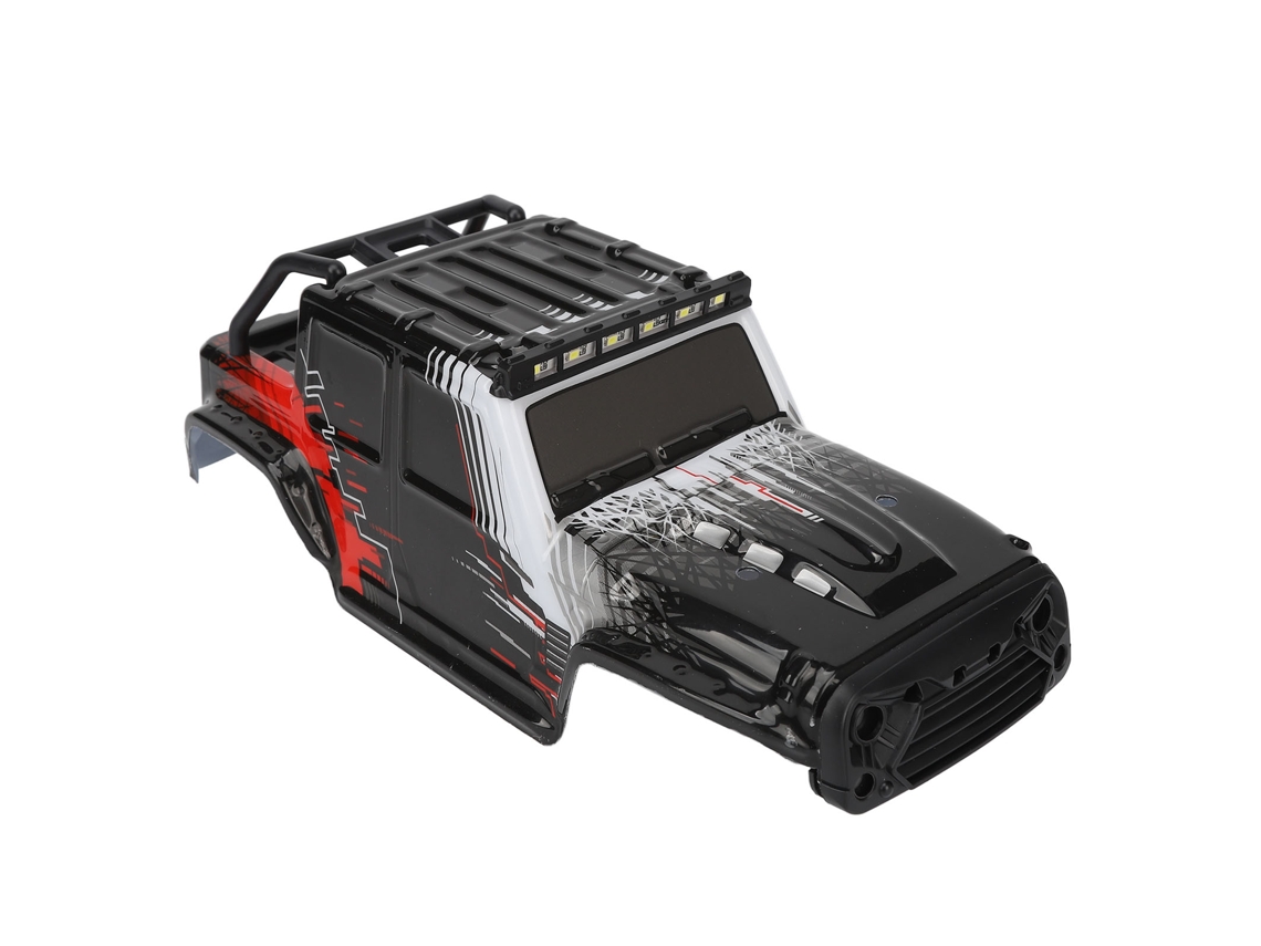 Cubierta Para Coche Teledirigido, Accesorio De Tamaño Preciso Para Coche Rc Scy 16103pro 1/16, Color Rojo.