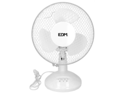 Ventilador Mesa Blanco EDM 25W 23 Cm