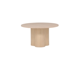 Mesa De Centro FURNLUX Olivia (Beige, Madera Contrachapada - 80X80X45 Cm)