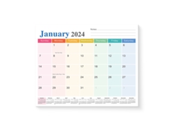 TRUYUETY Calendário Mensal Magnético, Agenda 2024 Calendário De Parede