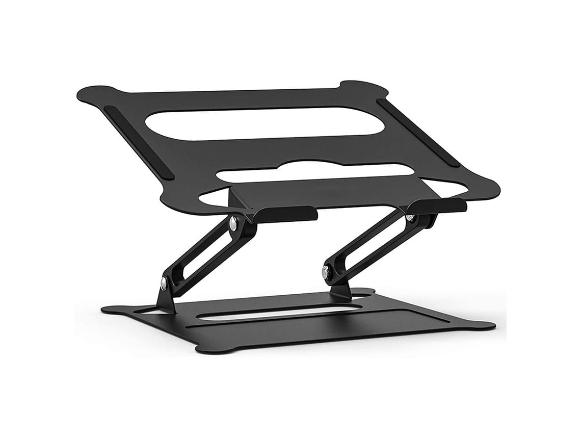 Soporte ajustable para portátil (apto para portátiles/tabletas) - Negro