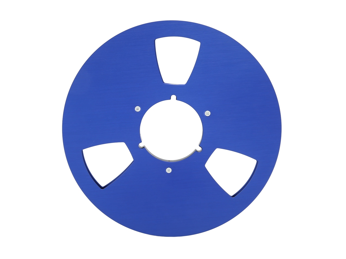 Rollo De Cinta Vacío De 10 Pulgadas Para Ampex Grand Master 456, Cinta De Acero Y Aluminio De 1/4 De Pulgada.