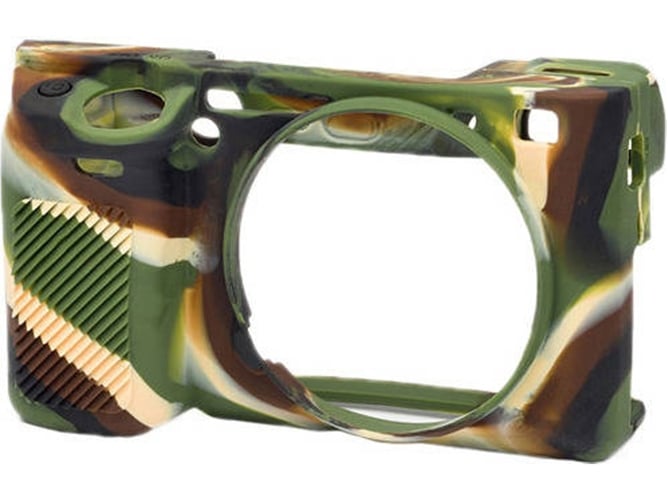 Funda silicona EASYCOVER Sony A6000/A6300 Camuflaje