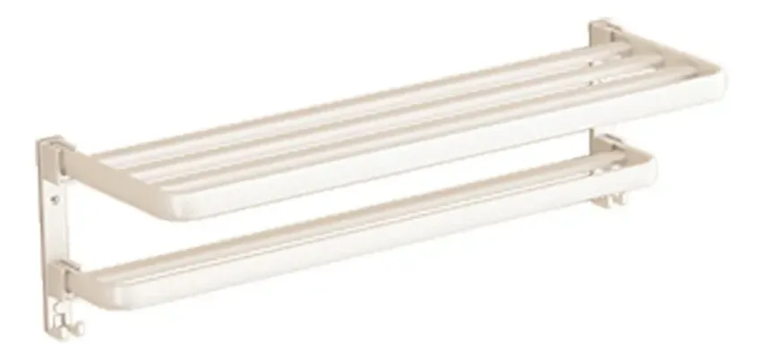 Cesta triangular blanca de un solo nivel con tallos de Collers slowmoose
