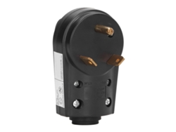 2026velora-conector Eléctrico Macho Para Rv De 30a De Alta Resistencia, 3 Pinchos, Reemplazo Con Mango
