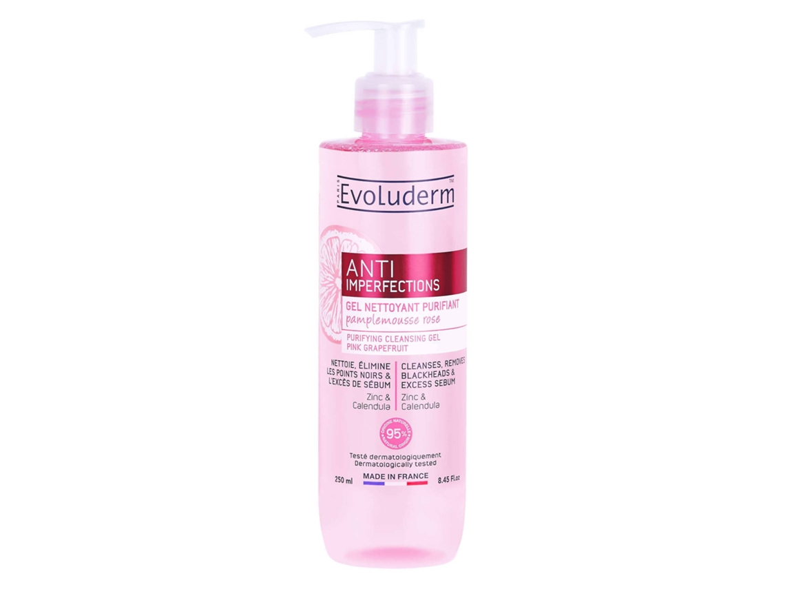 Gel Limpiador Purificante Anti Imperfecciones EVOLUDERM