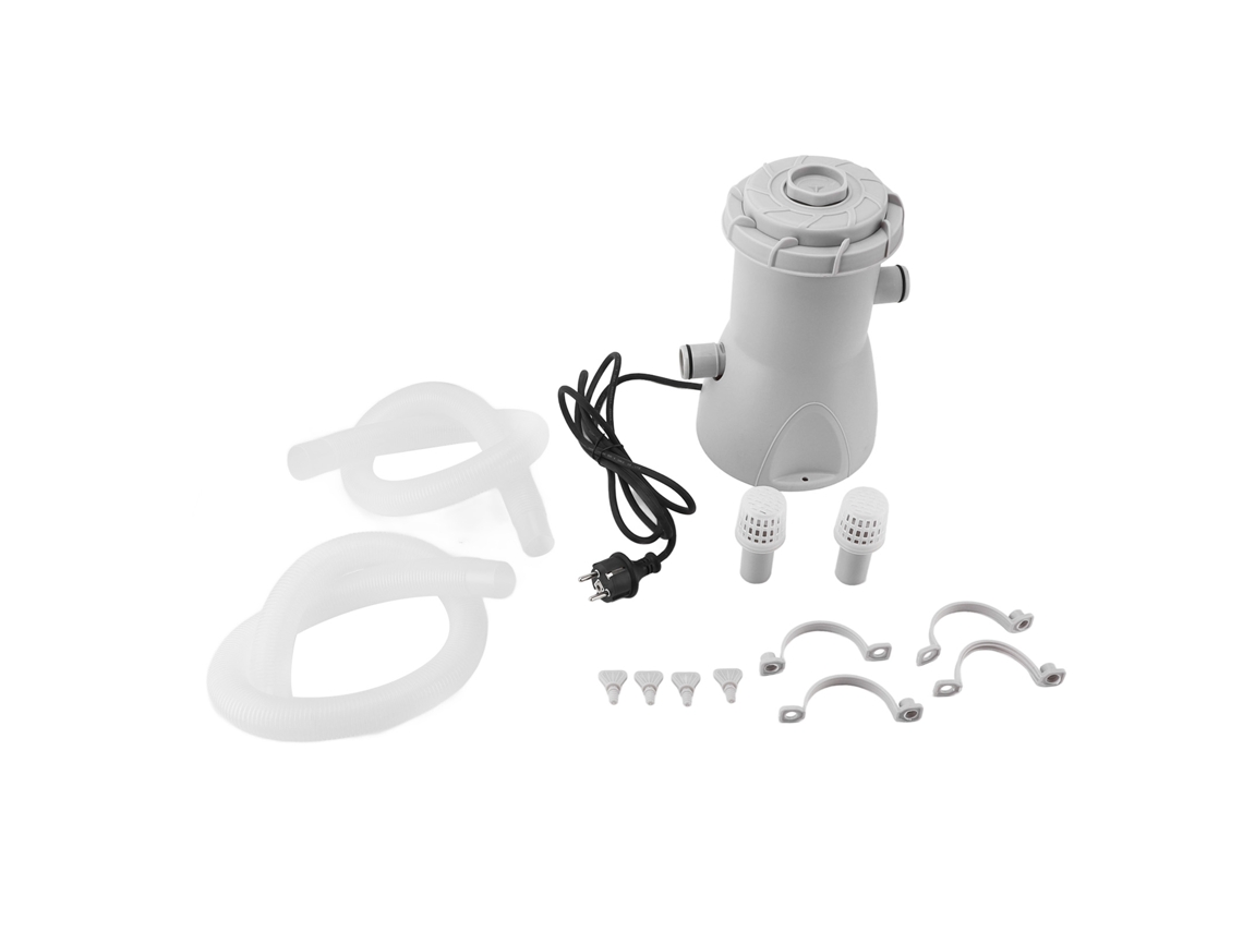 Bomba de filtro para piscina de 800 galones con cartucho desmontable, 220 V UE