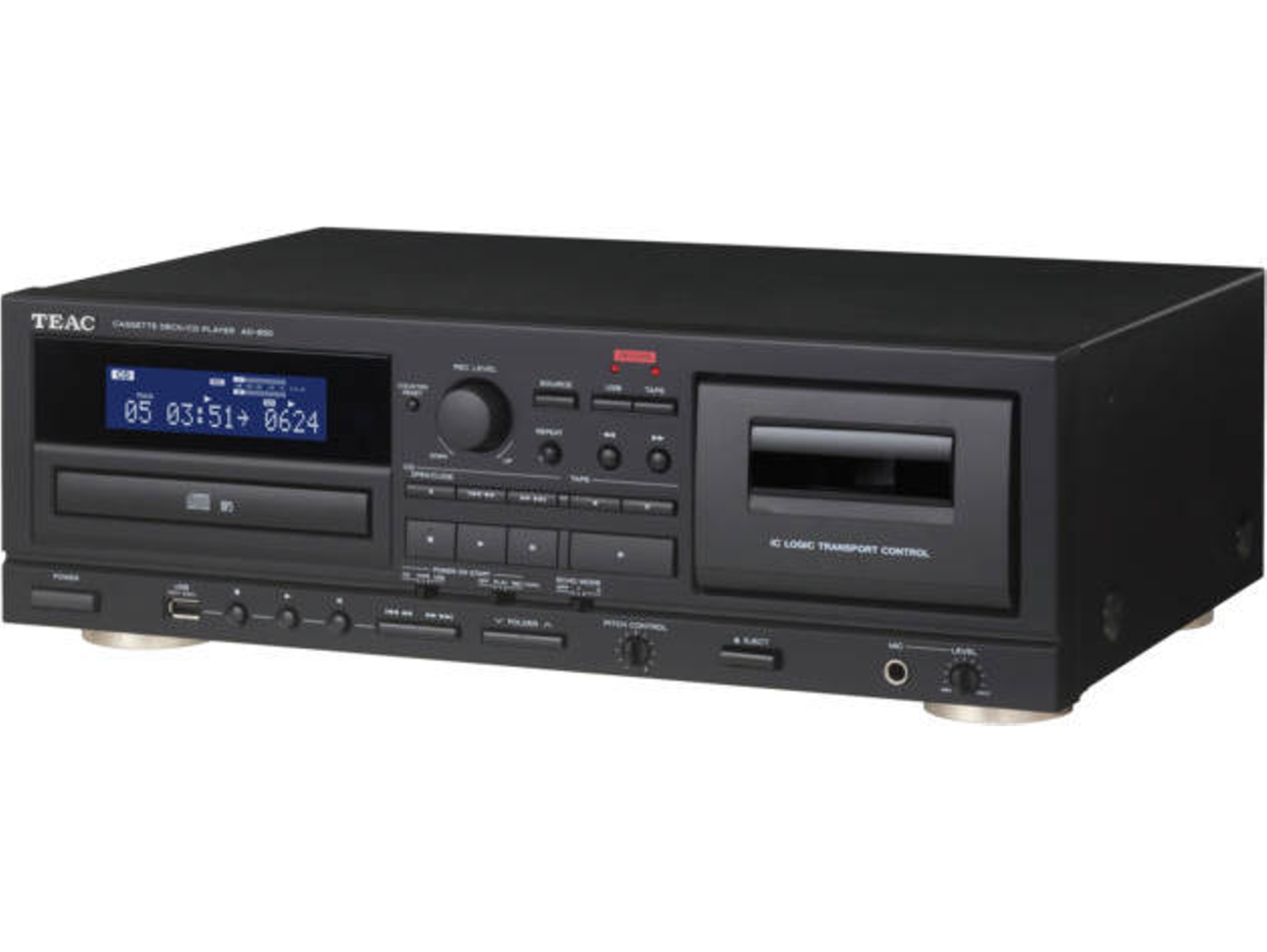 Reproductor CD y Cassette TEAC AD-850