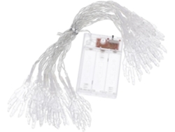 Luces decorativas de Halloween con forma de mano de calavera, 3 metros, 20 LED blanco cálido, Func Gokoco