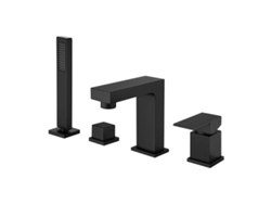 Grifería De Baño 100 Latón Negro 0090 Colección Alphée