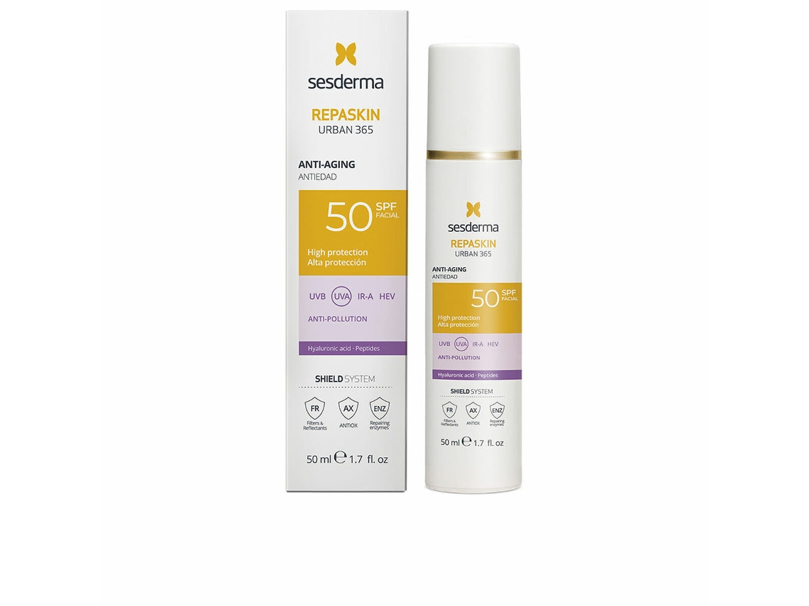 Protector Solar Facial SESDERMA Repaskin Urban 365 (50 ml - Spf 50)
