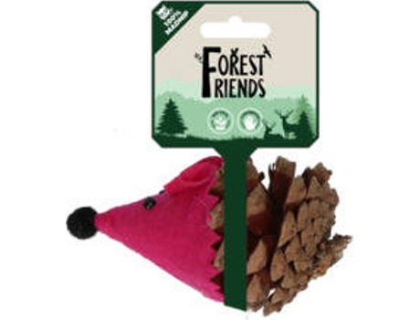 Peluche para Gato FOREST FRIENDS Ratón Rosa
