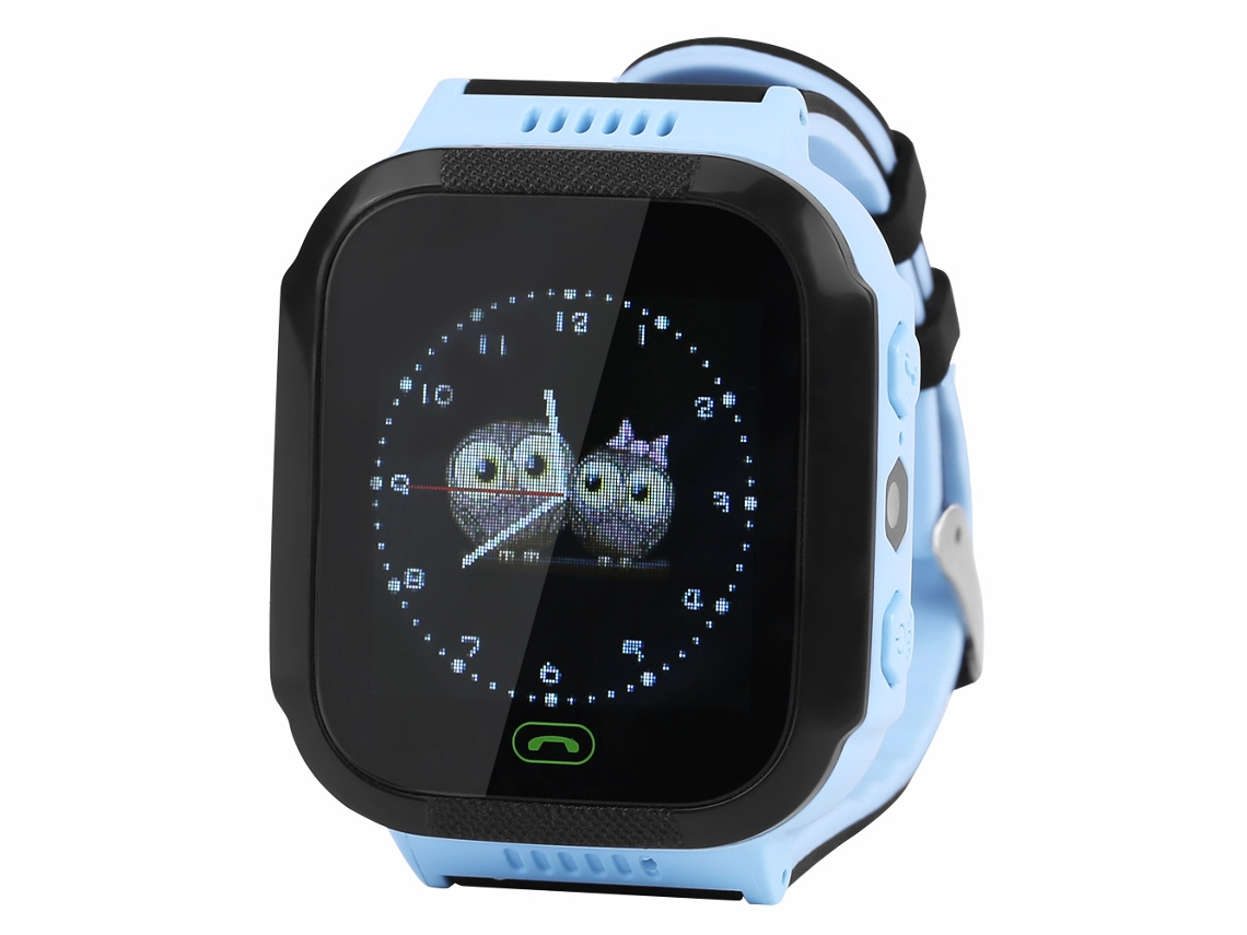 Reloj Inteligente Para Niños (ubicación, Tarjeta Sim Para Llamadas) Versión Rusa Azul