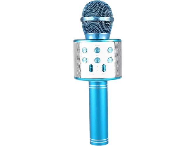 Micrófono KLACK Inalámbrico (Azul - Plástico)