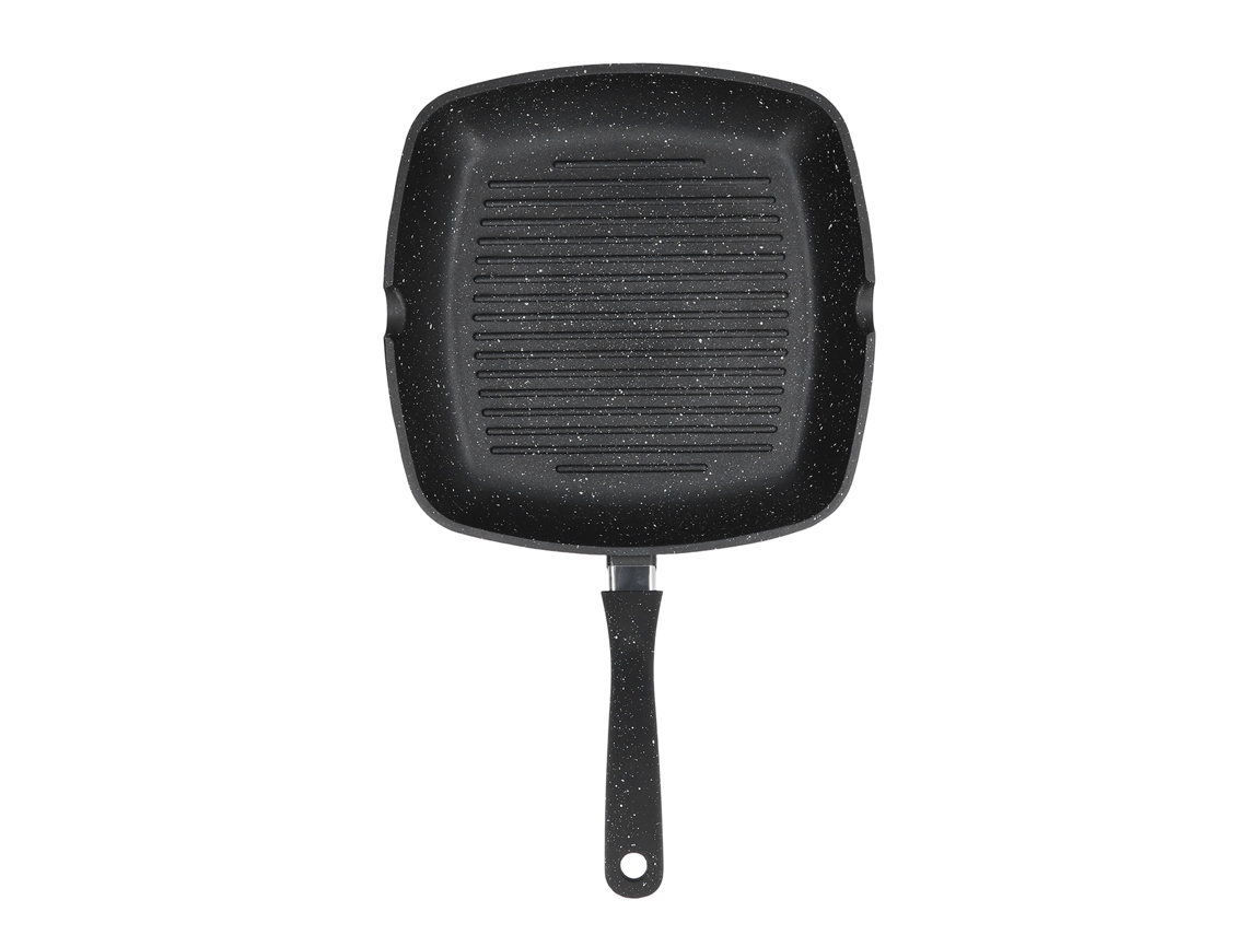 MEOIRUERY Sartén de Aluminio Antiadherente para Parrilla, Ideal para Filetes y Tocino, para Restaurante, Interior y Exterior