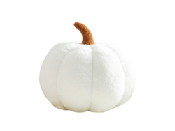 2026-almohada De Calabaza 35cm Blanca Bonita Lavable Confortable Peluche Para Decoración De Halloween