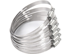 Abrazaderas De Manguera De Acero Inoxidable 59-82mm | 6 Ajustables Resistentes A La Corrosión Para Uso Industrial Y Doméstico
