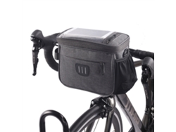 Bolsa Impermeable Para Bicicleta Con Cesta Delantera Y Soporte Para Teléfono Con Pantalla Táctil, Capacidad De 5 Litros, Compatible Con Bicicletas De Montaña Y Patinetes.