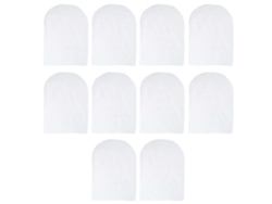 10 Fundas Transparentes Antipolvo Para Colgar Ropa, Tamaño Mediano-largo, 60x100cm