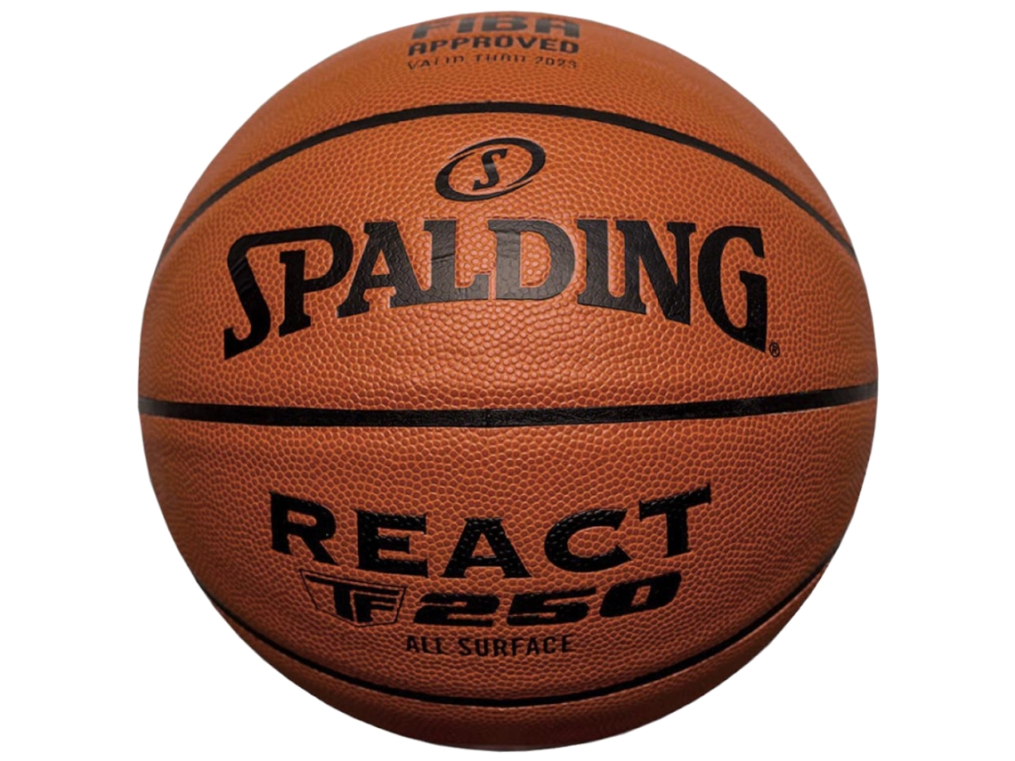 SPALDING React Fiba Tf 250 76967Z Unisex Pelotas De Baloncesto Naranja 7 Me