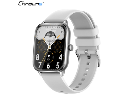 Smartwatch CHRONUS Forma Elegante con Pantalla táctil Sport Fitness Watch IP67 Impermeable Bt para Android y iOS