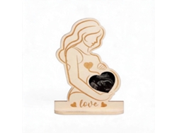 Marco De Recuerdo Para Ecografía De Embarazo, Decoración De Mesa, Regalo Para Una Amiga Embarazada. Estilo A Czhhmart