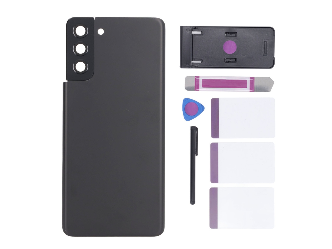 Cubierta Trasera De Cristal Con Lápiz Óptico Y Soporte Para Galaxy S21+ Plus Con Herramientas De Reparación.