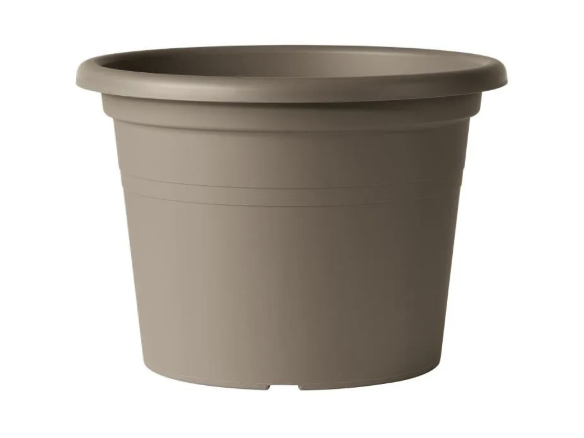 Maceta Deroma 60 cm Taupé Inyectado