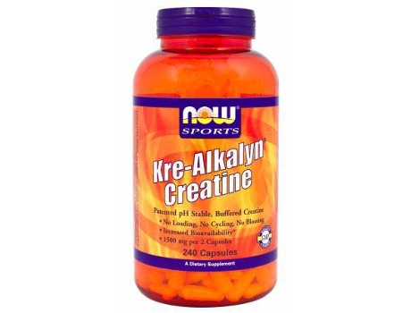 Complemento Alimentar NOW FOODS Now Foods Kre-Alkalyn Creatine Capsules 240