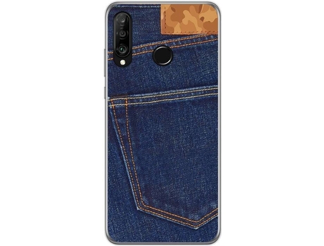 Carcasa Huawei P30 Lite TUMUNDOSMARTPHONE Vaquero Multicolor