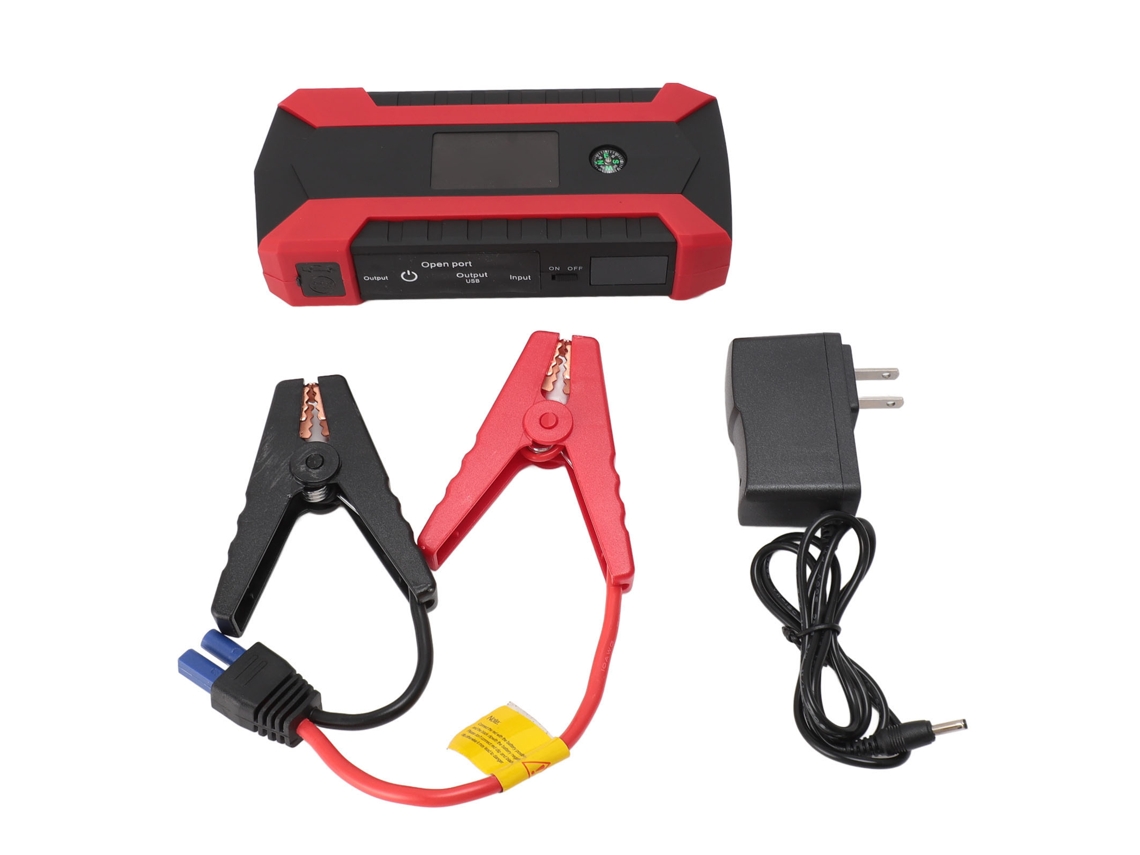 Arrancador Portátil Para Coche 1000a, Batería De 12v, Linterna Led De 15000mah, Usb.