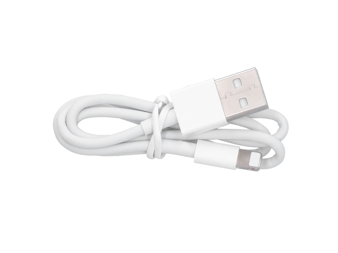 Cable De Datos Para Iphones Con Carga Rápida 2.4a Usb A Ios Blanco Tpe