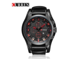 Elegante Y Exclusivo Reloj De Cuarzo Para Hombre, Con Calendario Y Esfera Grande.