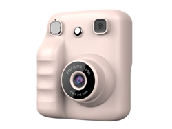 Cámara de impresión instantánea para niños A29 de 3000 W, pantalla IPS de 2,4 pulgadas, vídeo 1080P, tarjeta TF de 32 GB (rosa)
