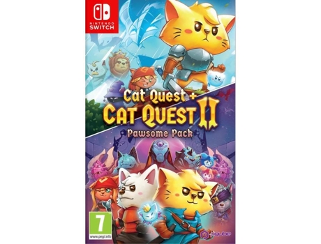 Juego para Nintendo Switch Cat Quest 1 + 2 Pawsome Game Pack