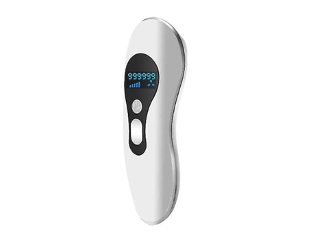 Depiladora de Luz Pulsada Ipl 990.000 Flashes 2 Modos 5 Niveles de Energíablanco AUJEZON