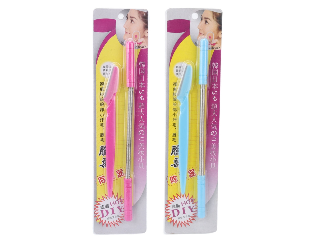 Depilador De Pelo Facial De Resorte Para Mujer Cuchilla Epilador De Hilo Set Para Labio Superior Mejilla